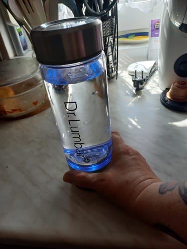 Customer photo review of Hydrofresh Hidrogénes víz készítő üveg