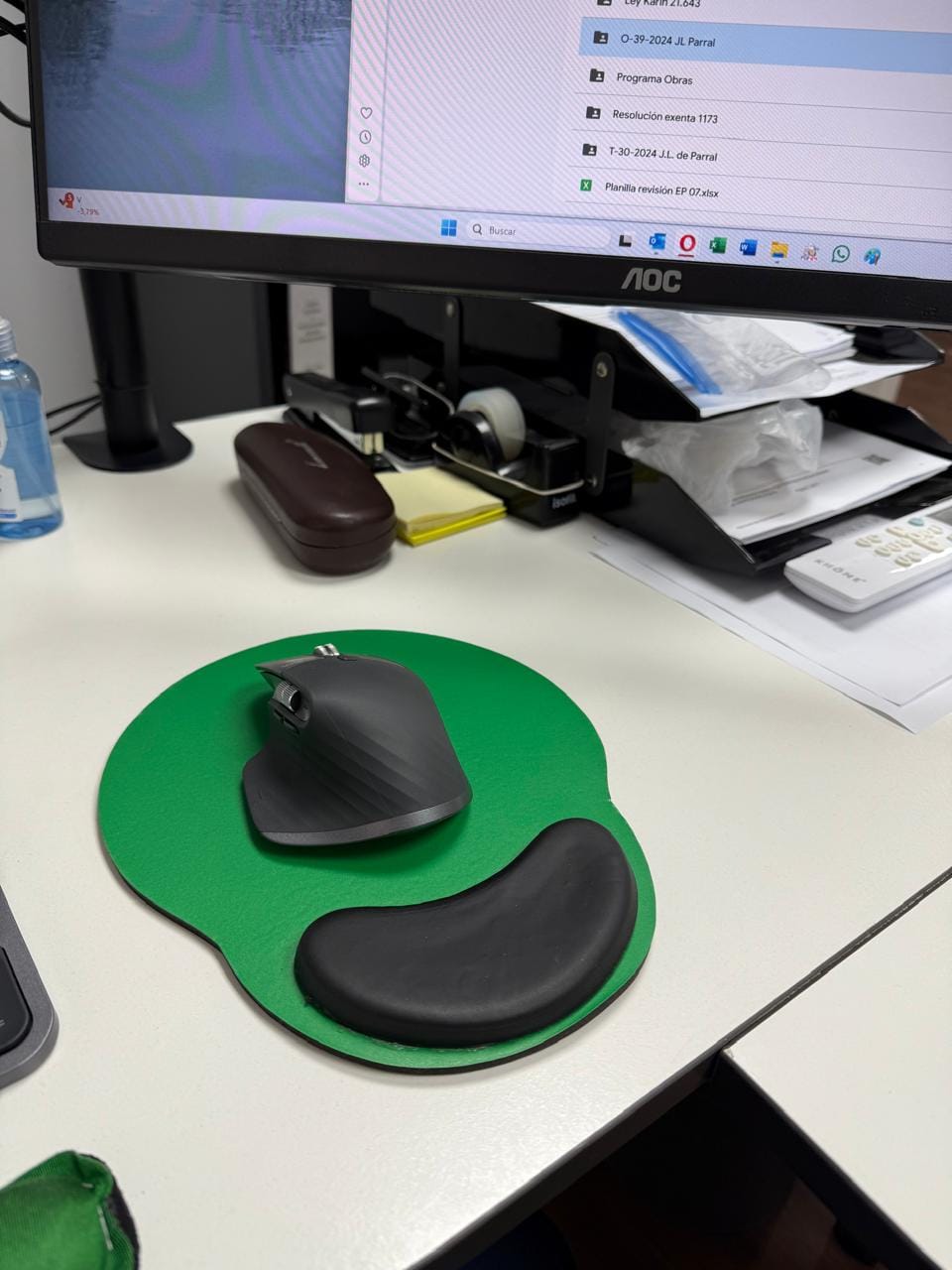 Customer photo review of Mouse Logitech MX Master 3S Grafito