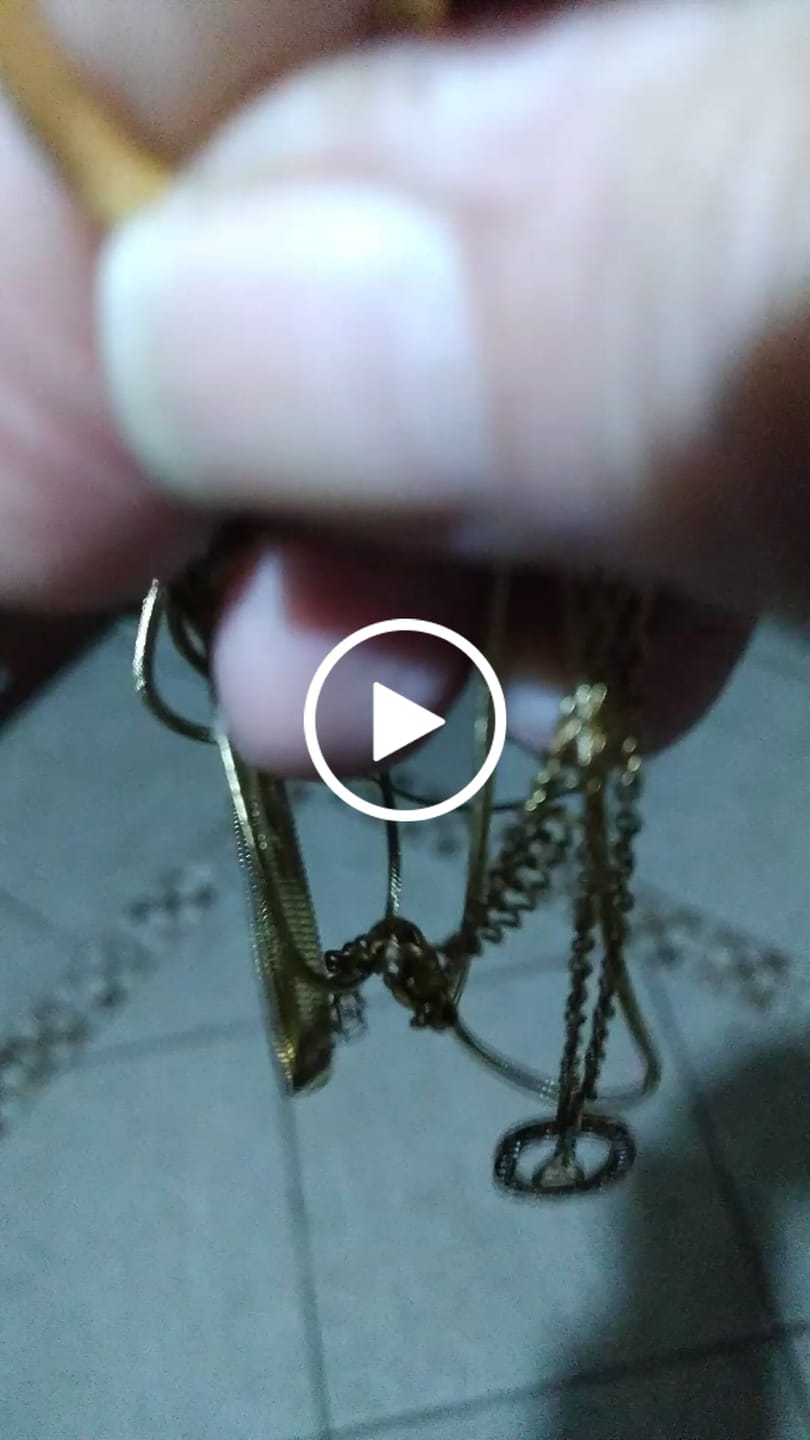 Customer video review of Anel Vienne Duplo Banhado em Ouro 18k