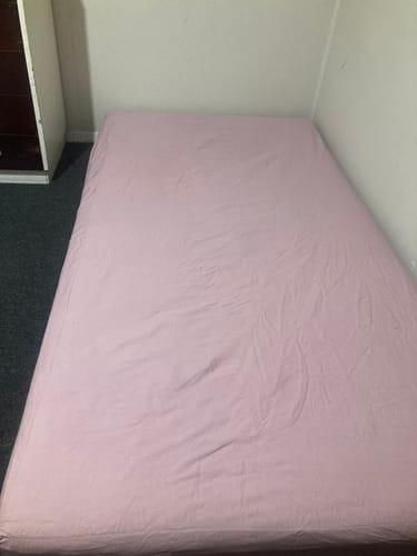 Customer photo review of Kids Waterproof Fitted Sheet - Muted Mauve