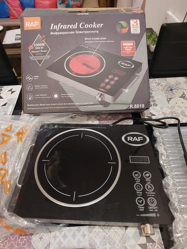 Customer photo review of RAF Infrared Electric Stove - Russia Lot - 1 Year Warranty