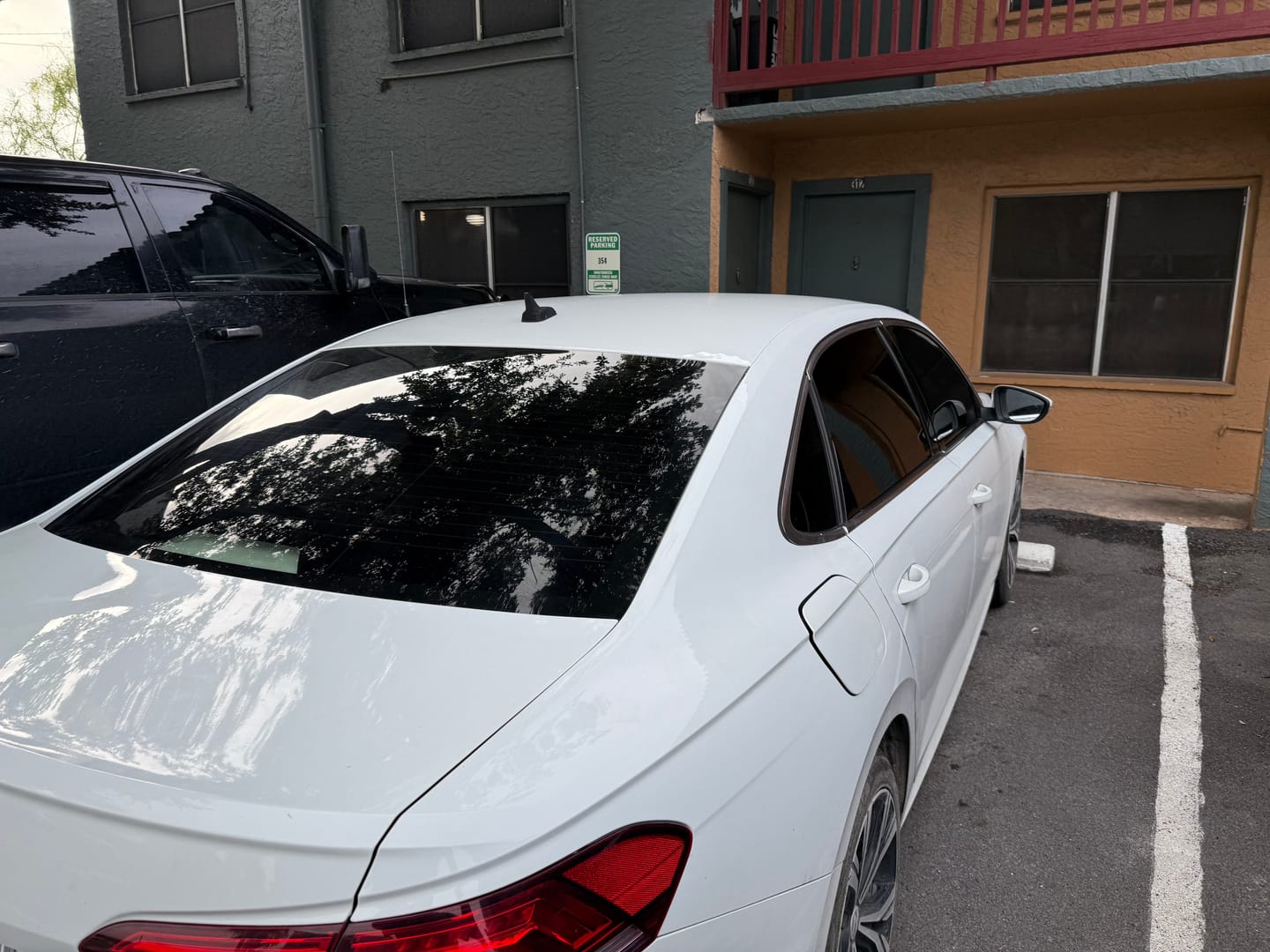 Customer photo review of Car Window Tint Film – Premium Carbon Series | RockRose