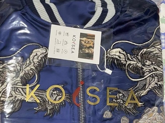Customer photo review of Double Dragon & Phoenix Sukajan Souvenir Jacket