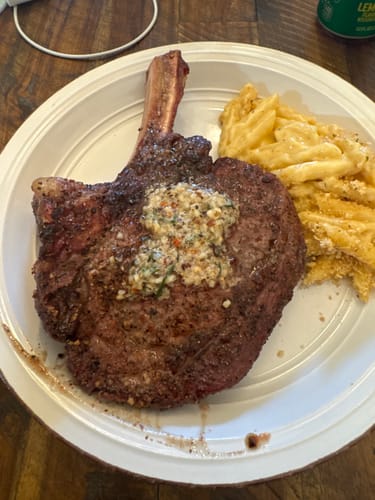 Customer photo review of Choice Bone-In Ribeye