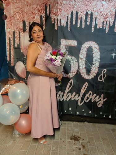 Customer photo review of Silver Bullet Lightning Titanium Straightner 25mm up 230 Degrees