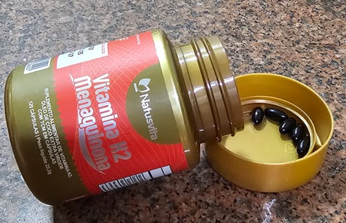 Customer photo review of Vitamina K2 Concentrada (Menaquinona MK7)