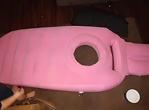 Customer photo review of Inflatable for pregnancy