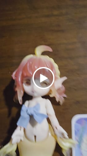 Customer video review of Mermaid Chuchu Series Action Figure BJD Blind Box