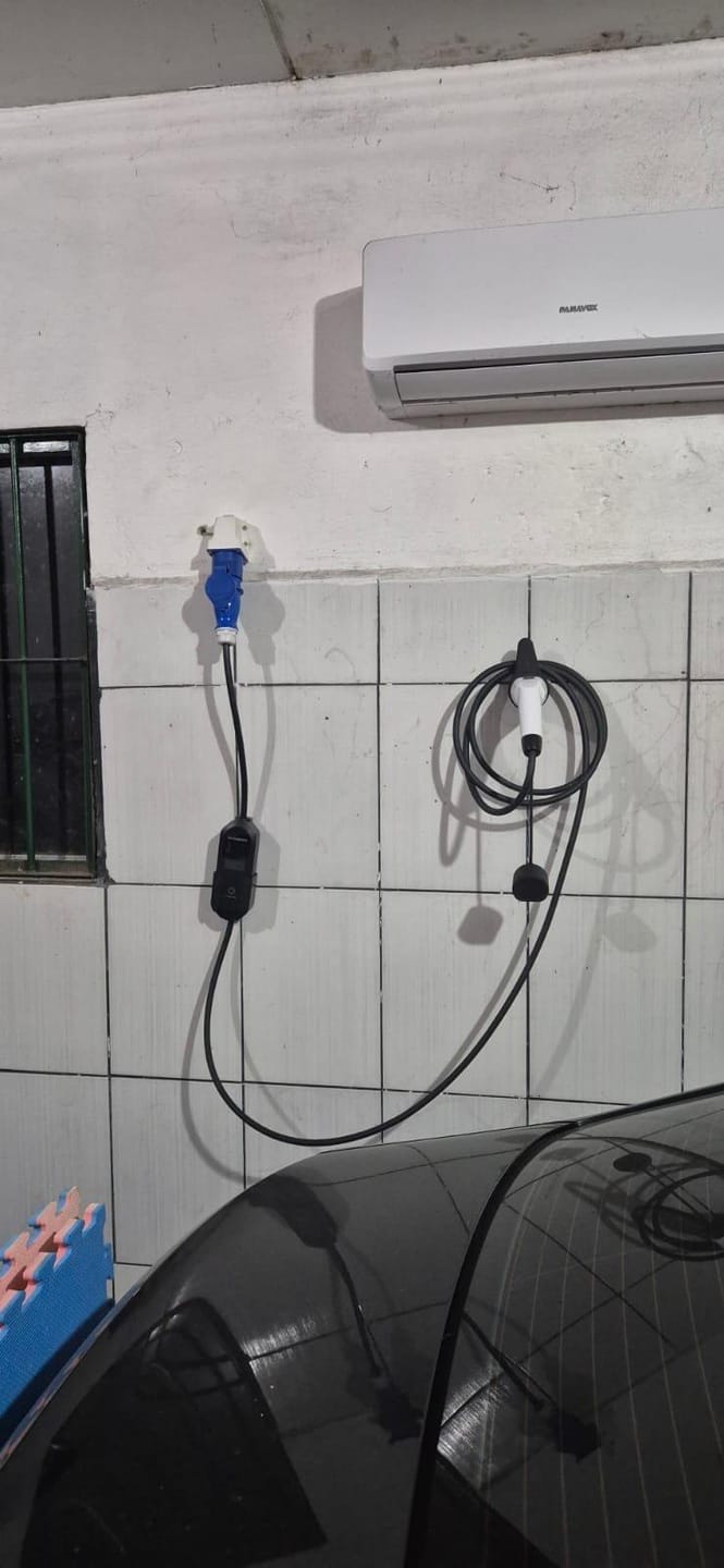 Customer photo review of Cargador Para Vehículo Eléctricos 7kw Tipo 2 Wallbox