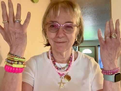 Customer photo review of Rylee Necklace