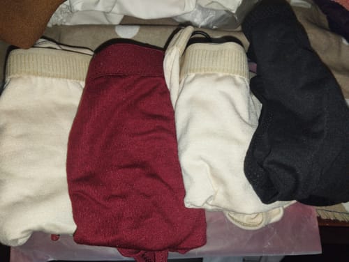 Customer photo review of Super Soft Comfy Cotton Panties (4 Pc. Pack)