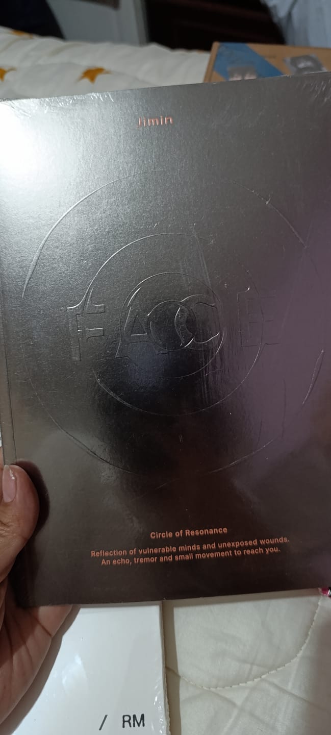 Customer photo review of BTS JIMIN - FACE 1ST SOLO ALBUM