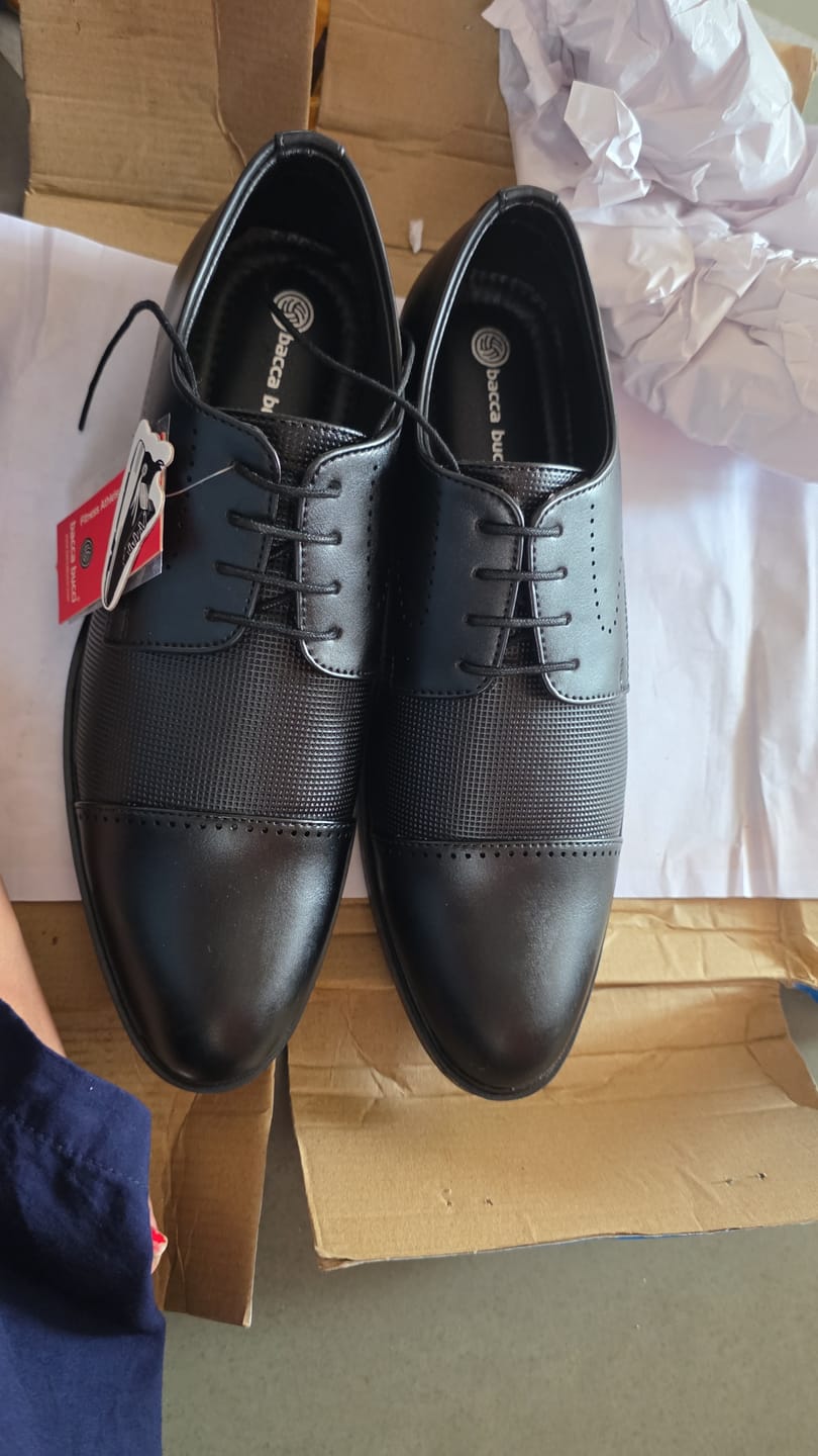 Customer photo review of Bacca Bucci WINDSOR Formal Shoes with Superior Comfort | All Day Wear Office Or Party Lace-up Shoes