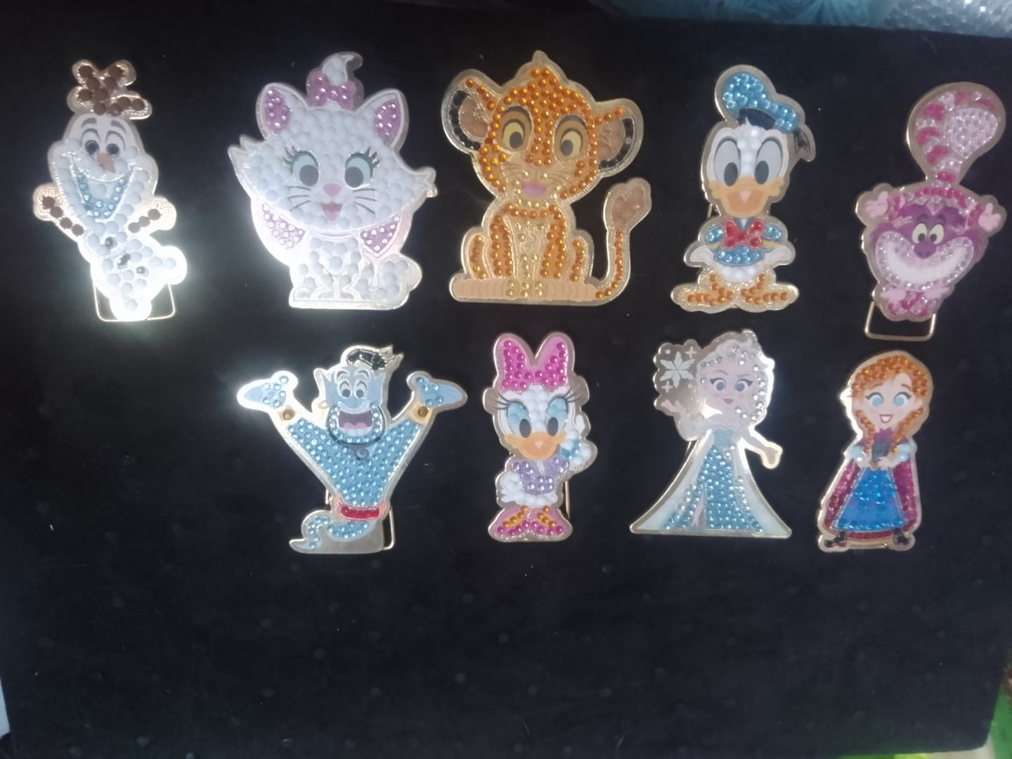 Customer photo review of Disney Crystal Art Pin Badge - Blind Bag