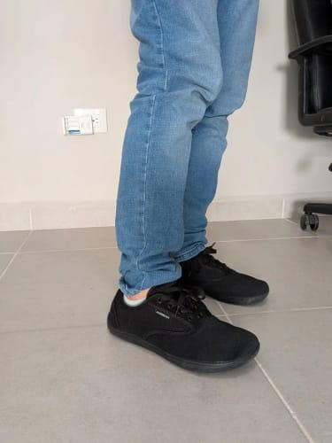 Customer photo review of Chaussure de Ville Bout Large