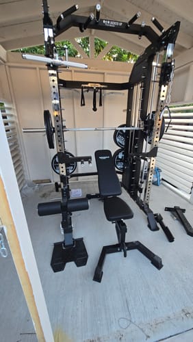 Customer photo review of Power Rack PRO All-Inclusive Home Gym