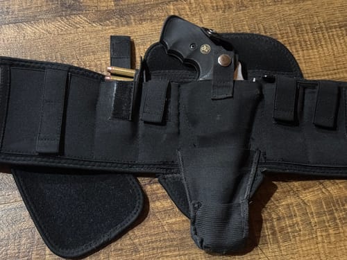 Customer photo review of Shadow-X Ultra Comfort Belly Band Holster