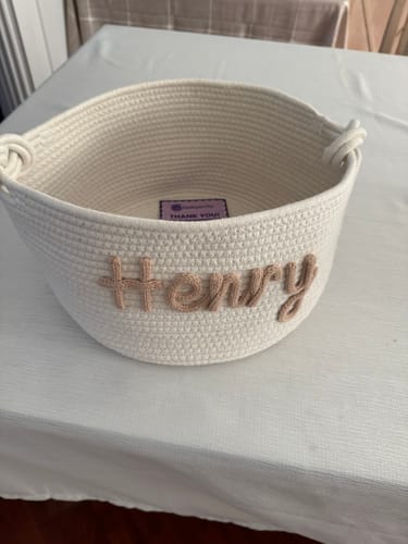 Customer photo review of Basket Size