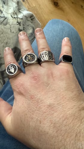 Customer photo review of ST. MICHAELS. - GOLD