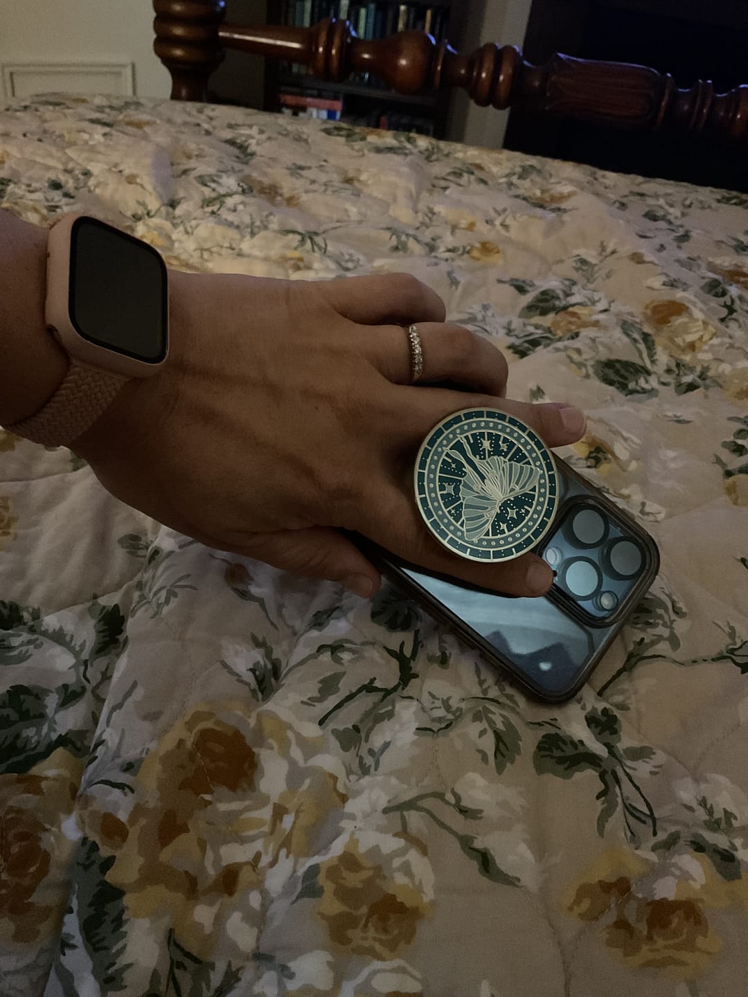 Customer photo review of Luna Moth Clingie
