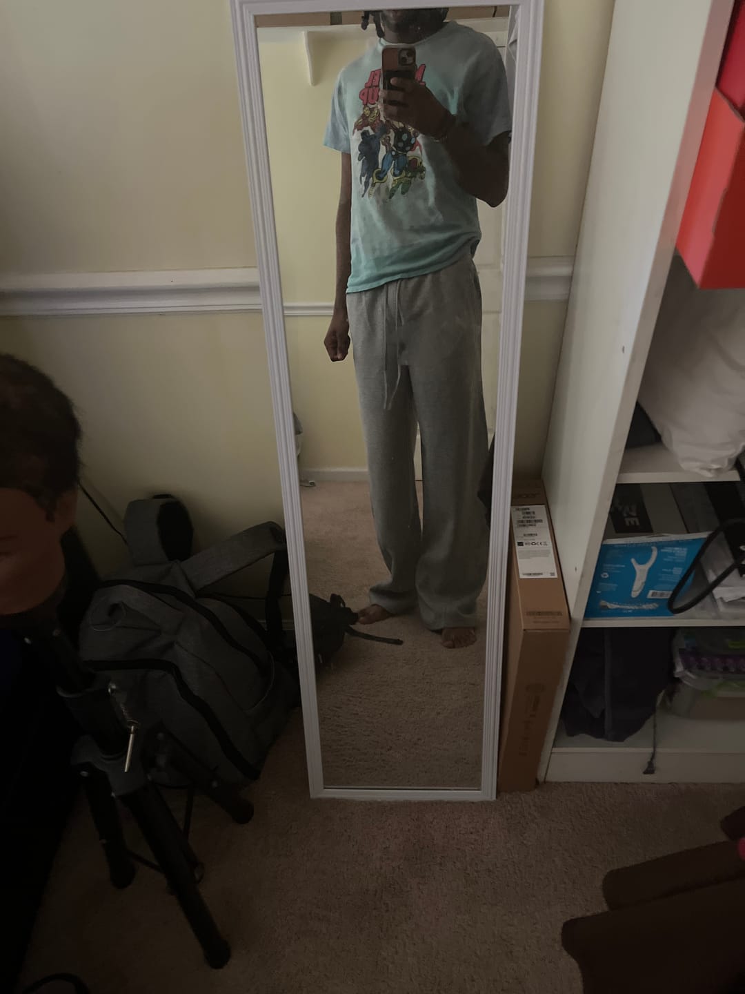 Customer photo review of Aelfric Eden Baggy Sweatpants