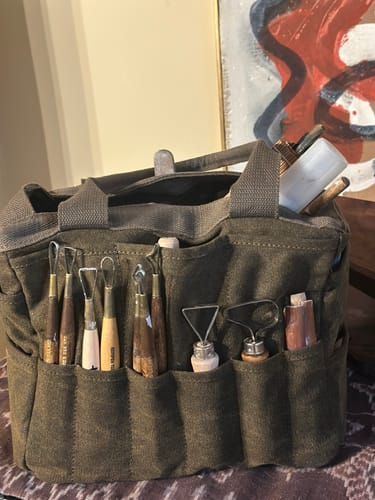 Customer photo review of Soolla® Studio Bag, Coffee Bean