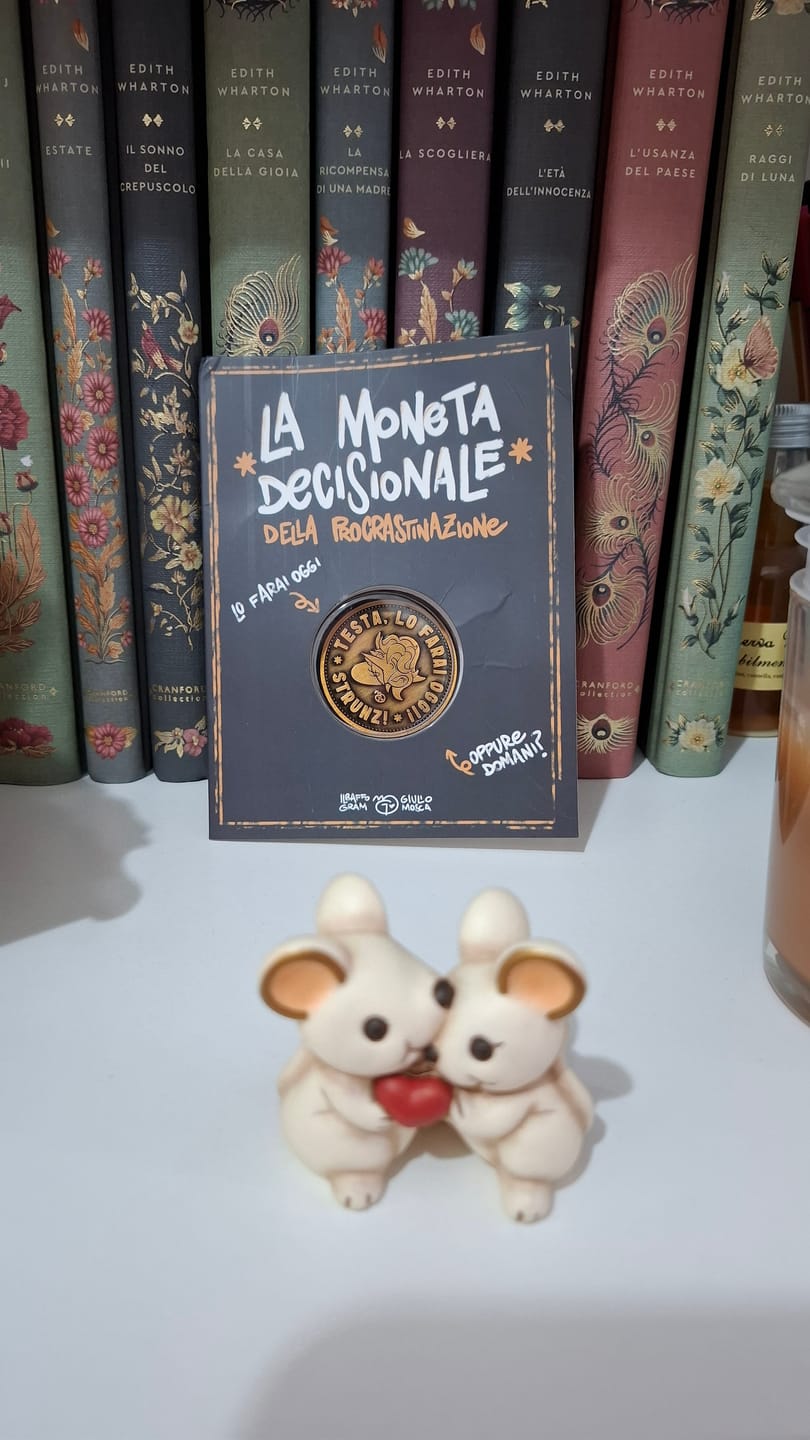 Customer photo review of Moneta Decisionale (della procrastinazione)