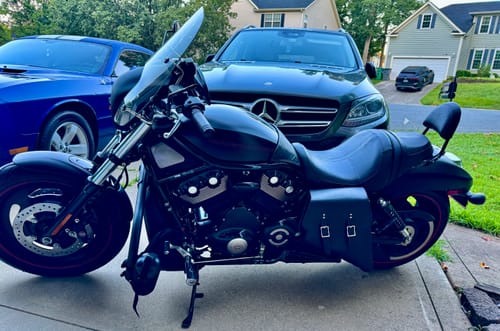 Customer photo review of H-D® V-Rod Left Side Solo Bag - VRL01