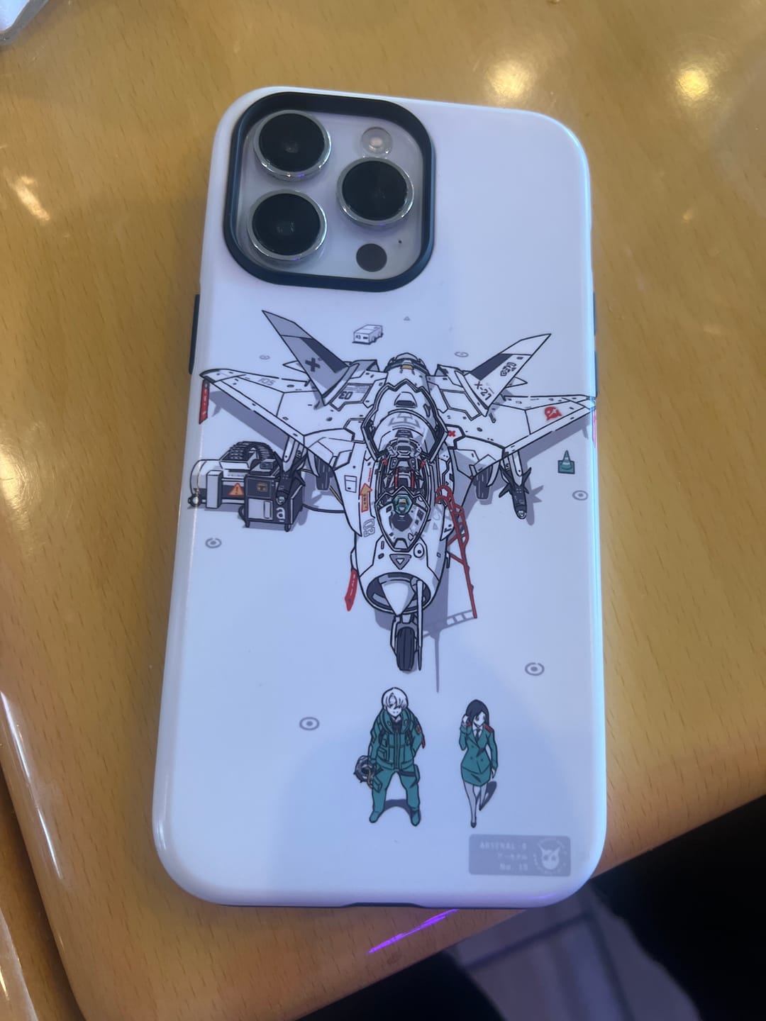 Customer photo review of Arsenal-0 iPhone Case