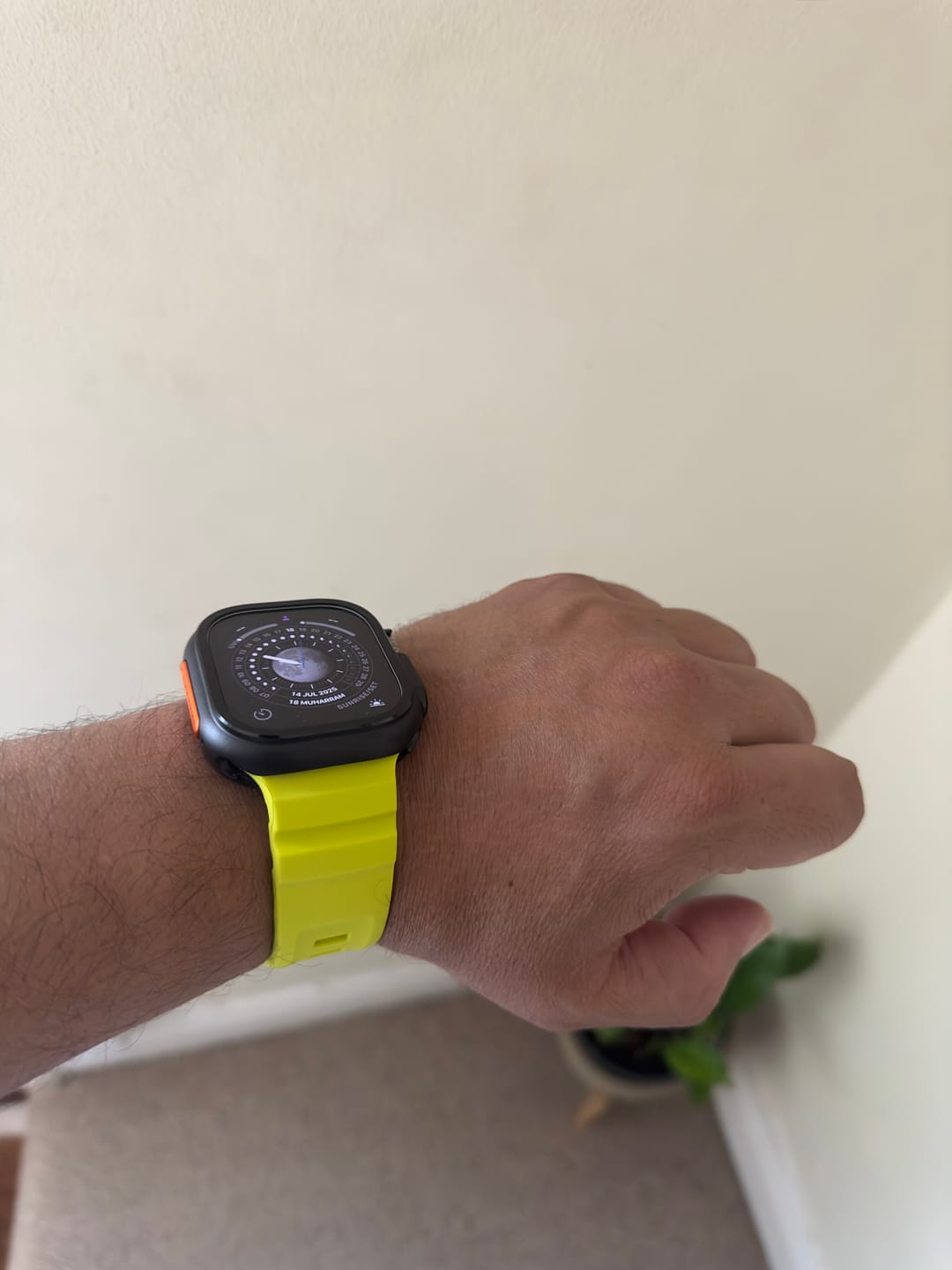 Customer photo review of Sport Soft Silicone and Titanium Buckle Strap for Apple Watch