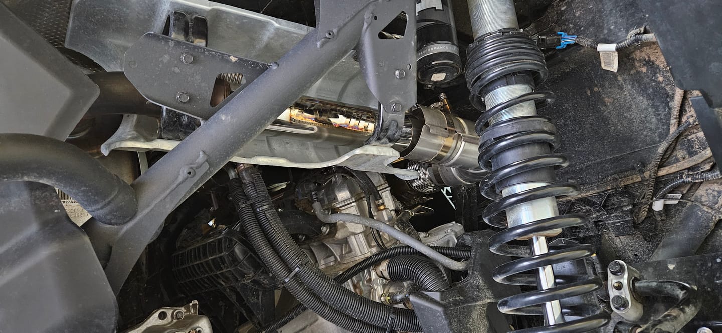 Customer photo review of RPM Big Mouth Cat Delete Bypass Mid Race Pipe Can-Am Maverick X3 Turbo R & RR