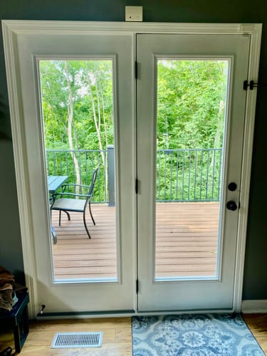 Customer photo review of Clear 1 Lite Glass and Frame Kit (Full Lite)