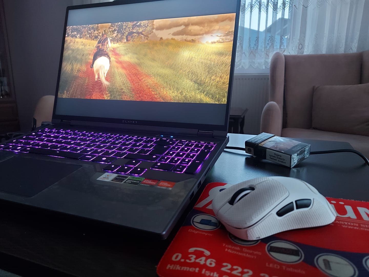 Customer photo review of ATK Blazing Sky Z1 Wireless Mouse