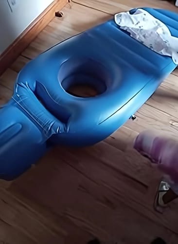 Customer photo review of Inflatable for pregnancy