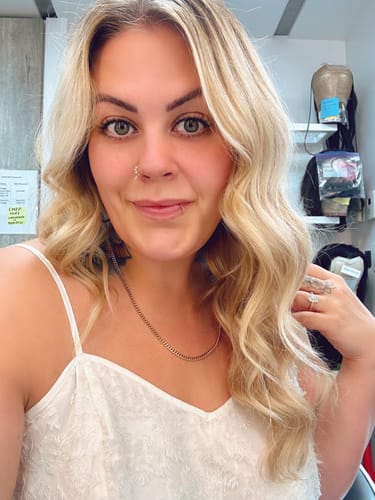 Customer photo review of 3.5mm Cuban Link Chain