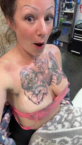 Customer photo review of Painless Tattoo 3 Pack