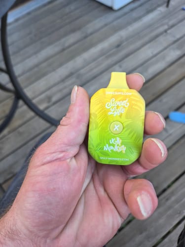 Customer photo review of Vape Mega Pod HHC / THCH / THCP 7G - Plasma Punch - Sativa