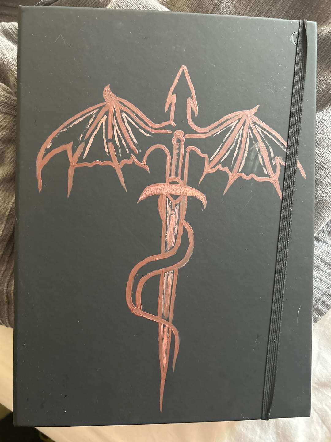 Customer photo review of Ohuhu Bleedproof Double-Sided Marker Pad with PU Cover