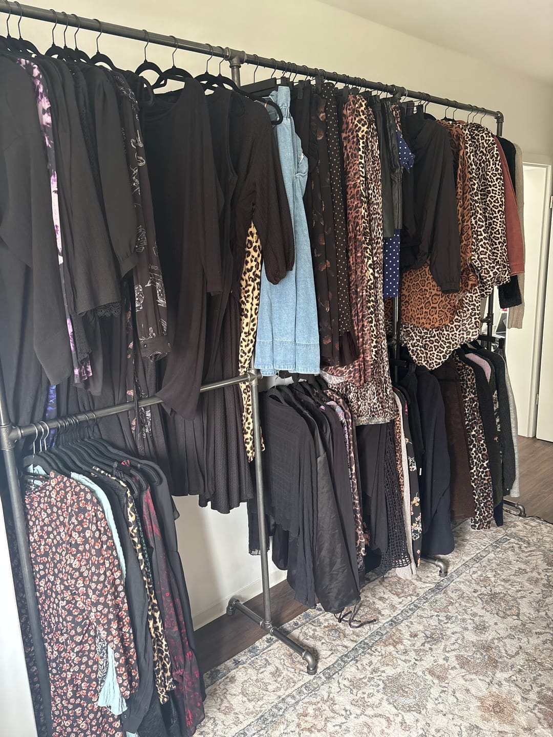 Customer photo review of MAX Freistehende Kleiderstange