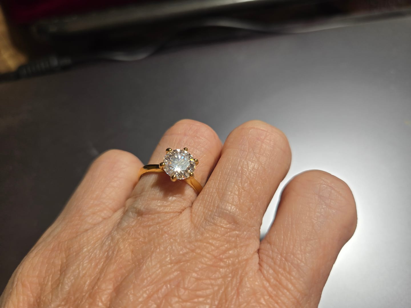 Customer photo review of Eterna Ring