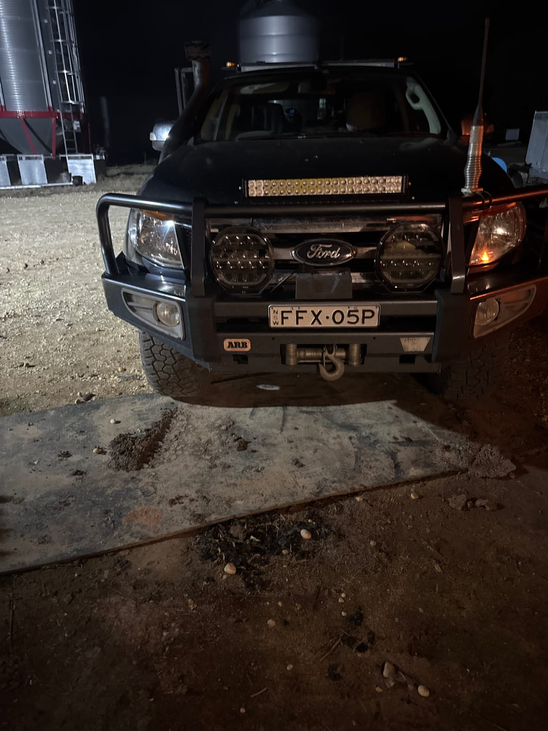 Customer photo review of Covert 9 Inch LED Driving Lights (PAIR W/HARNESS)