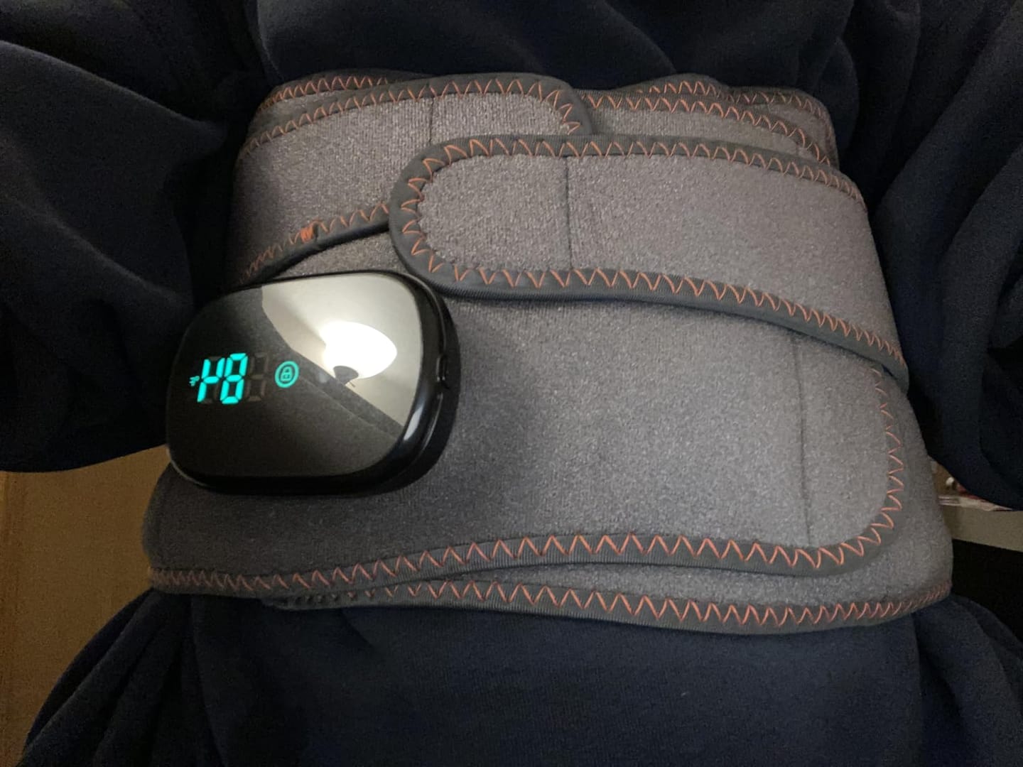 Customer photo review of HeatBoost™ Red Light Lumbar Belt
