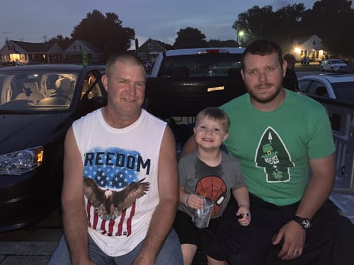 Customer photo review of Ultra Heavy Duty American Flag - 2-ply Polyester - Made In USA