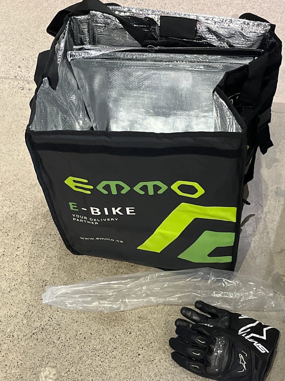 Customer photo review of EMMO Delivery Bag