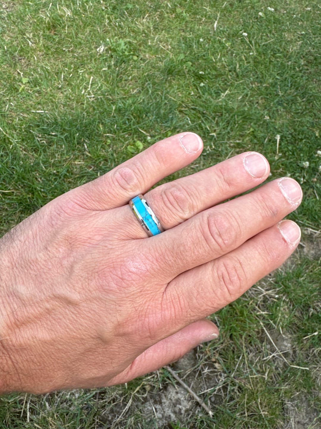 Customer photo review of TURQUOISE BAND.