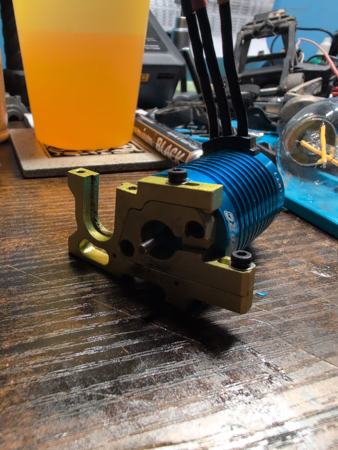 Customer photo review of Adjustable Motor Mount For RZ001 and XTS-F10
