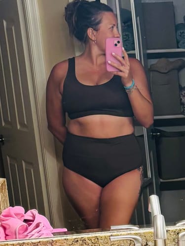 Customer photo review of *NEW* ‘Less Cheeky’ High Rise Bottoms