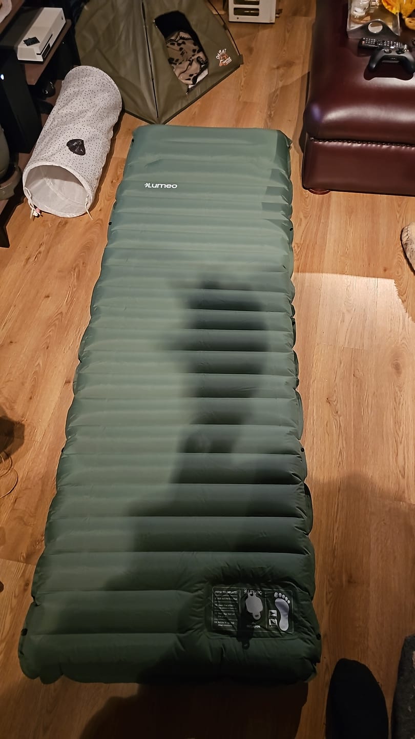 Customer photo review of Lumeo EasySleep Air Bed - SPECIAL OFFER