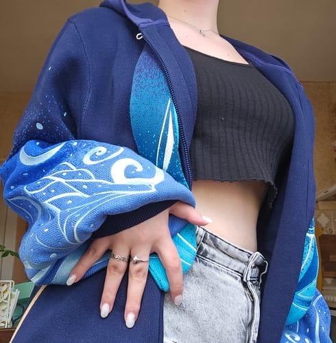 Customer photo review of Genshin Zipper Hoodie II Preorder