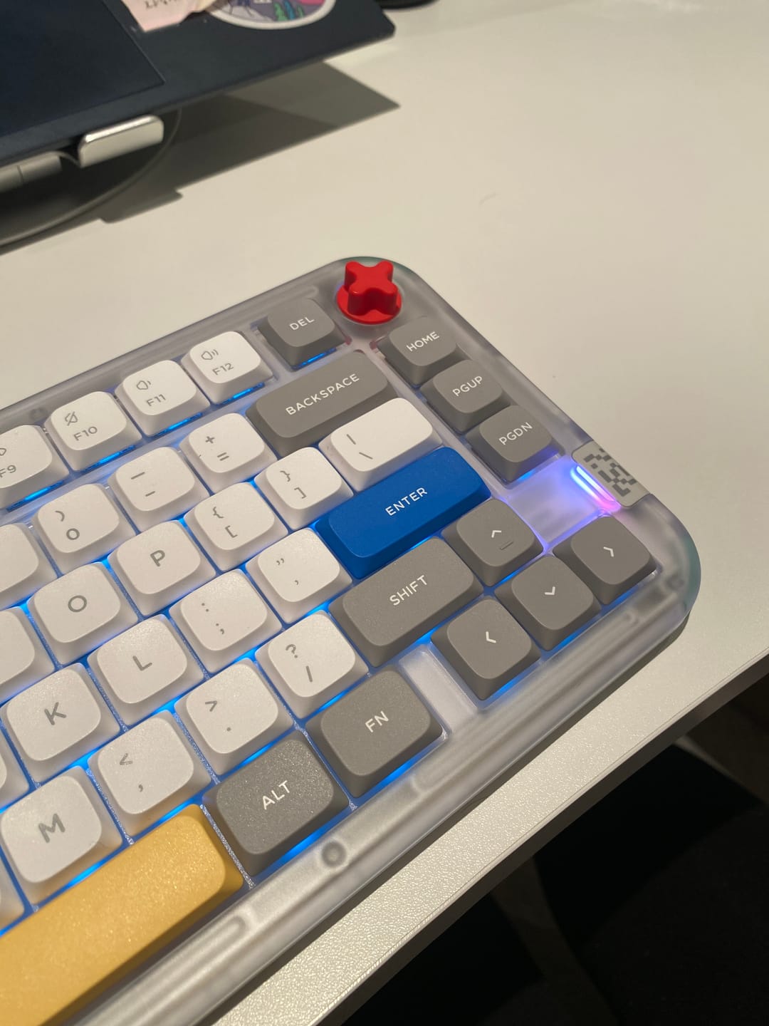 Customer photo review of NuPhy Kick75 Hybrid-Profile Custom Wireless Mechanical Keyboard